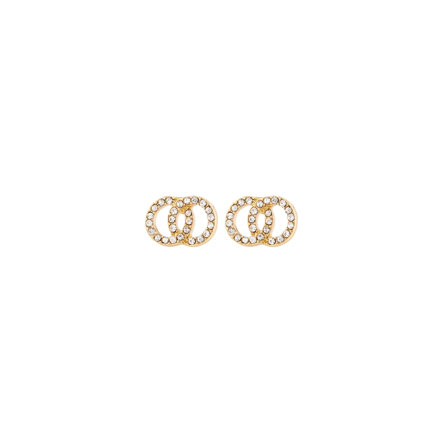 Øredobber JOLINA gullbelagt