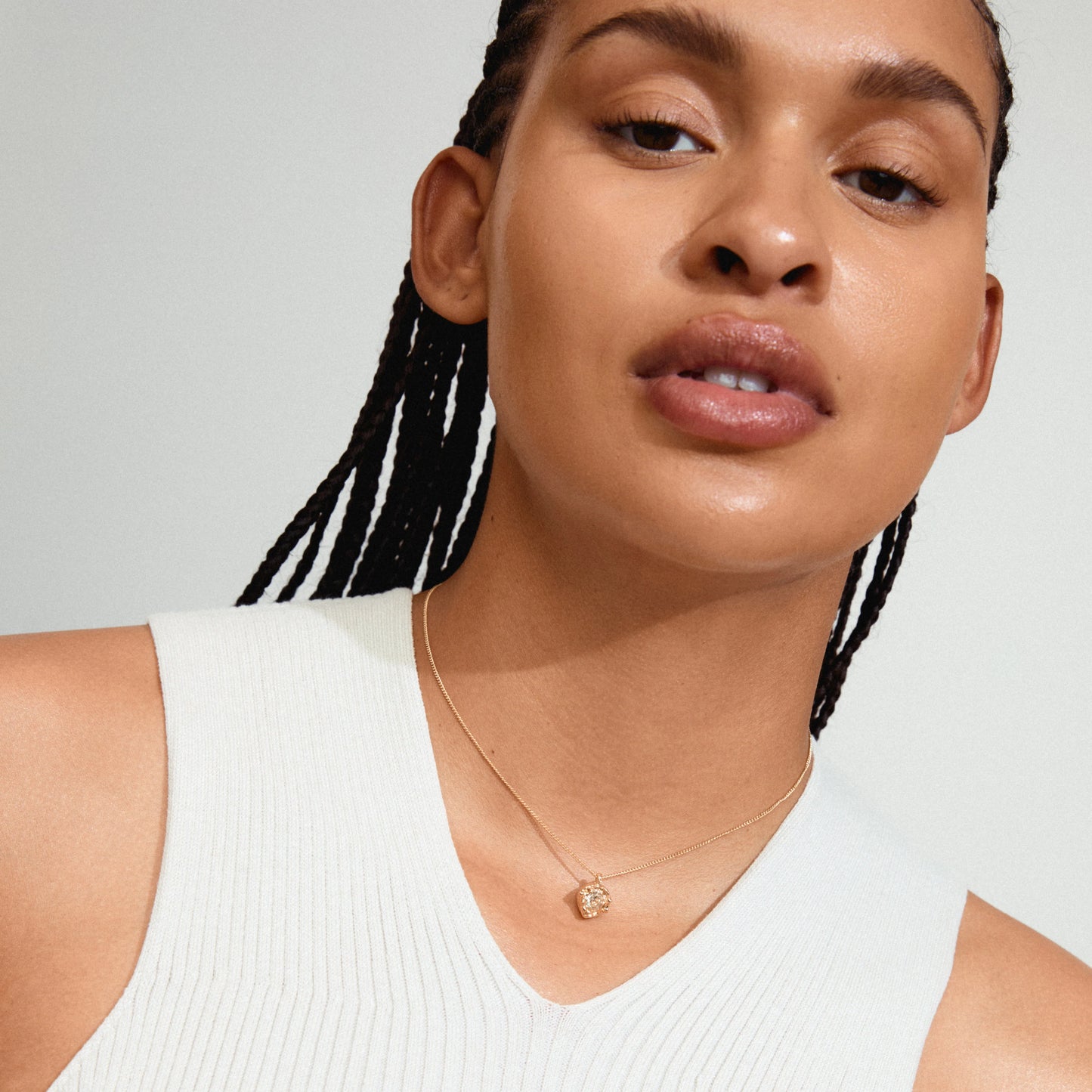 Halssmykke CALLUM gullbelagt