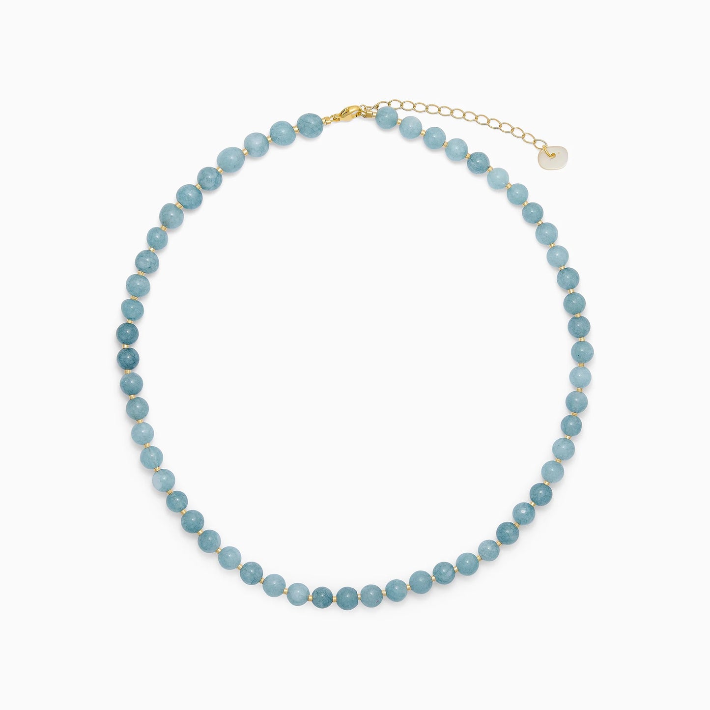Hailey Aquamarine halssmykke - Courage Soï Copenhagen
