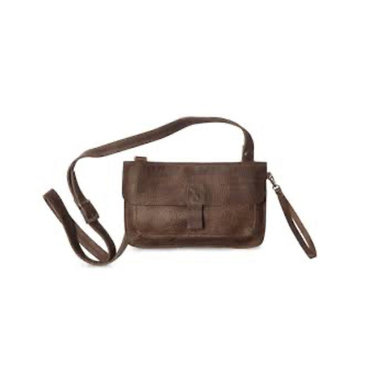 Veske Monkey Tree. Dark Brown Used Look