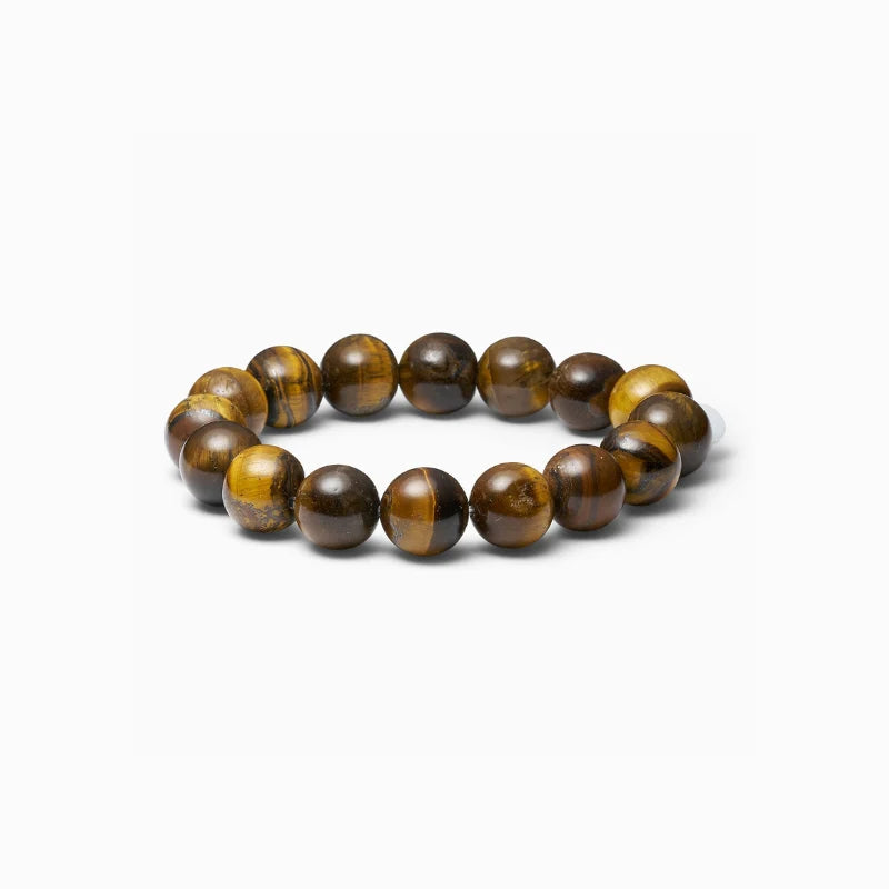 Chunky Tiger Eye Stretch armbånd - Healing Soï Copenhagen