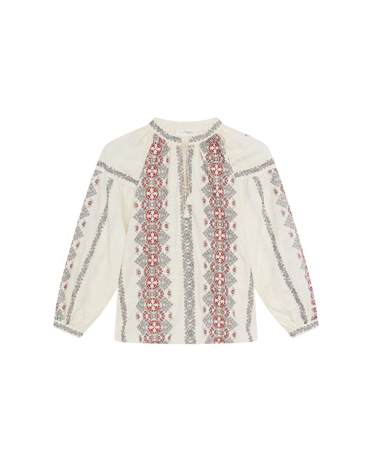 Bluse Virginia - Danubio Ecru