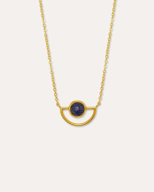 Smykke Elise Lapis Pendant Necklace