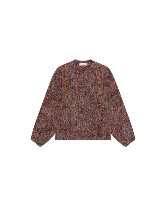 Bluse Serena - Burnt Russet