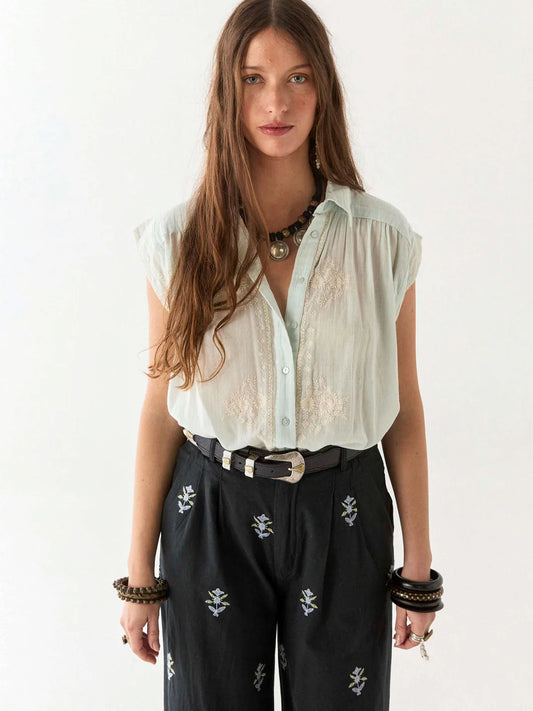 Bluse Mafalda - Daisy Azzuro