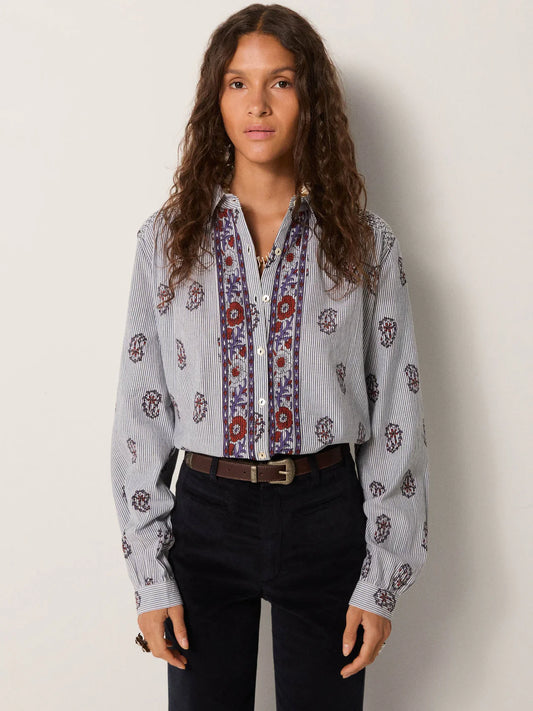 Bluse Sophie - Striped Meadow