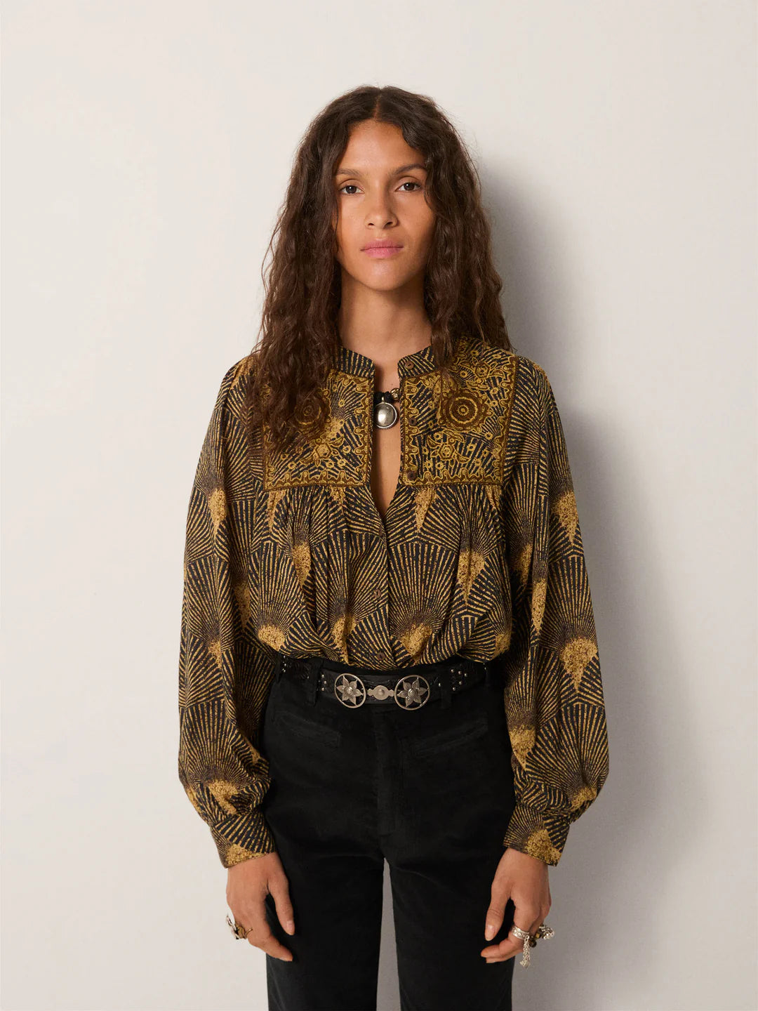 Vest Triana - Peacok Avocado