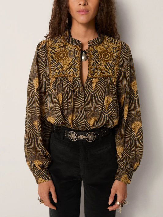 Vest Triana - Peacok Avocado