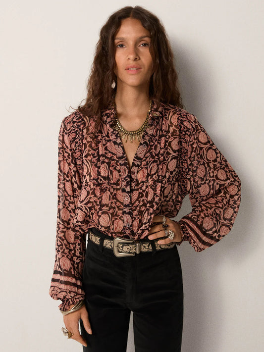 Bluse Mia - Ebony Rose
