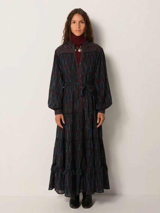 Kjole Ciro - Firework Ocean