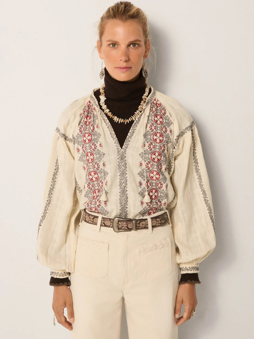 Bluse Virginia - Danubio Ecru