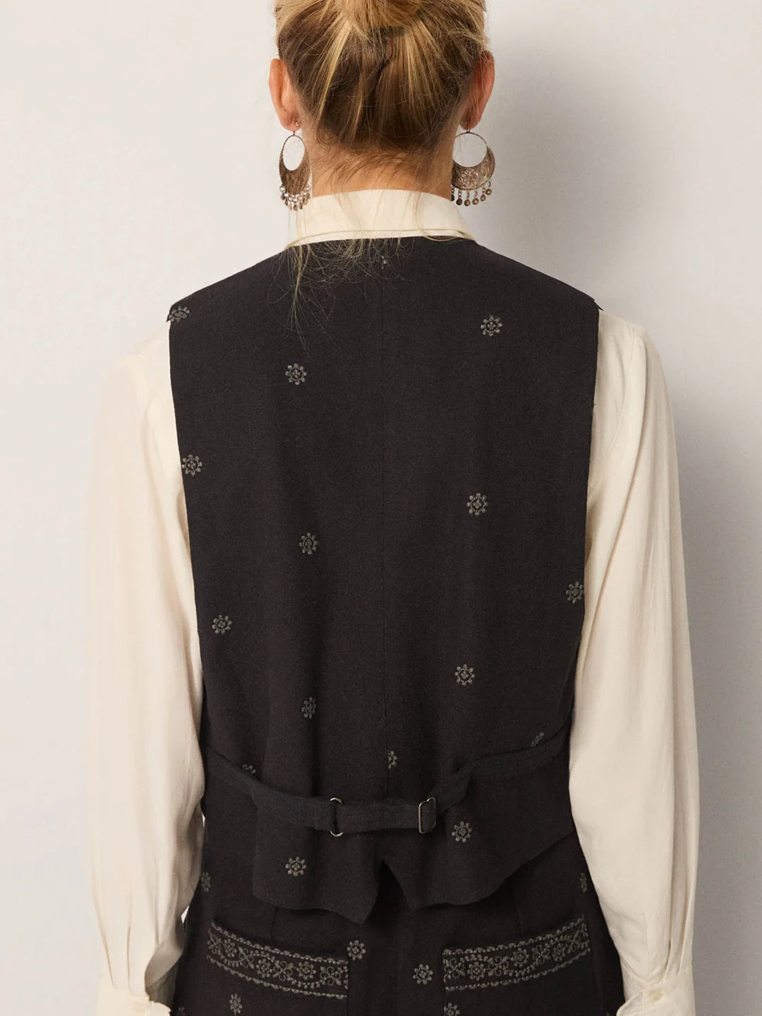 Vest Lupita - Charro Black