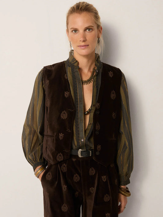 Vest Kafka - Velluto Macchiato