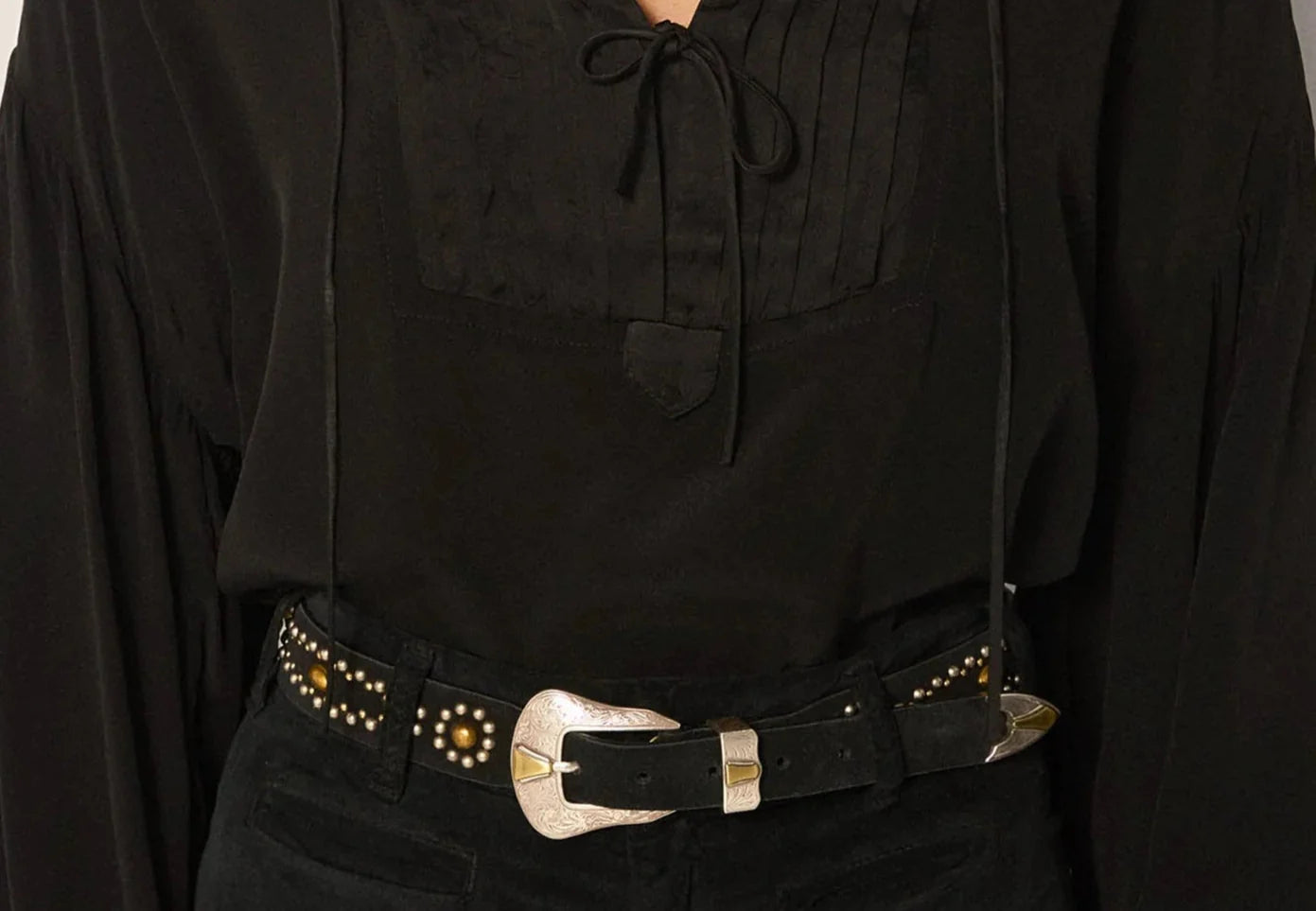 Belte Pancho - Midnight Silver