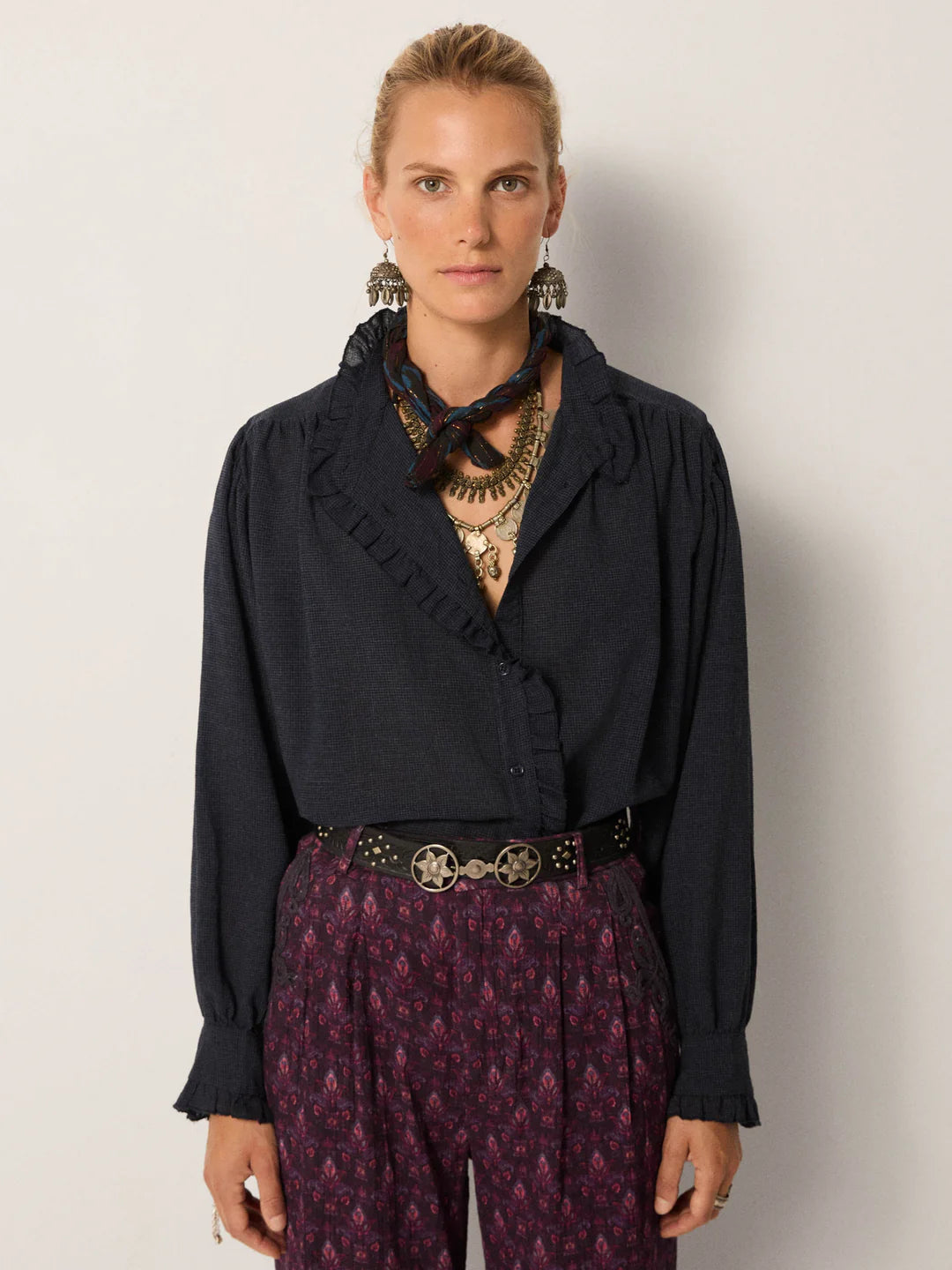 Bluse Celeste - Eclipse Blue
