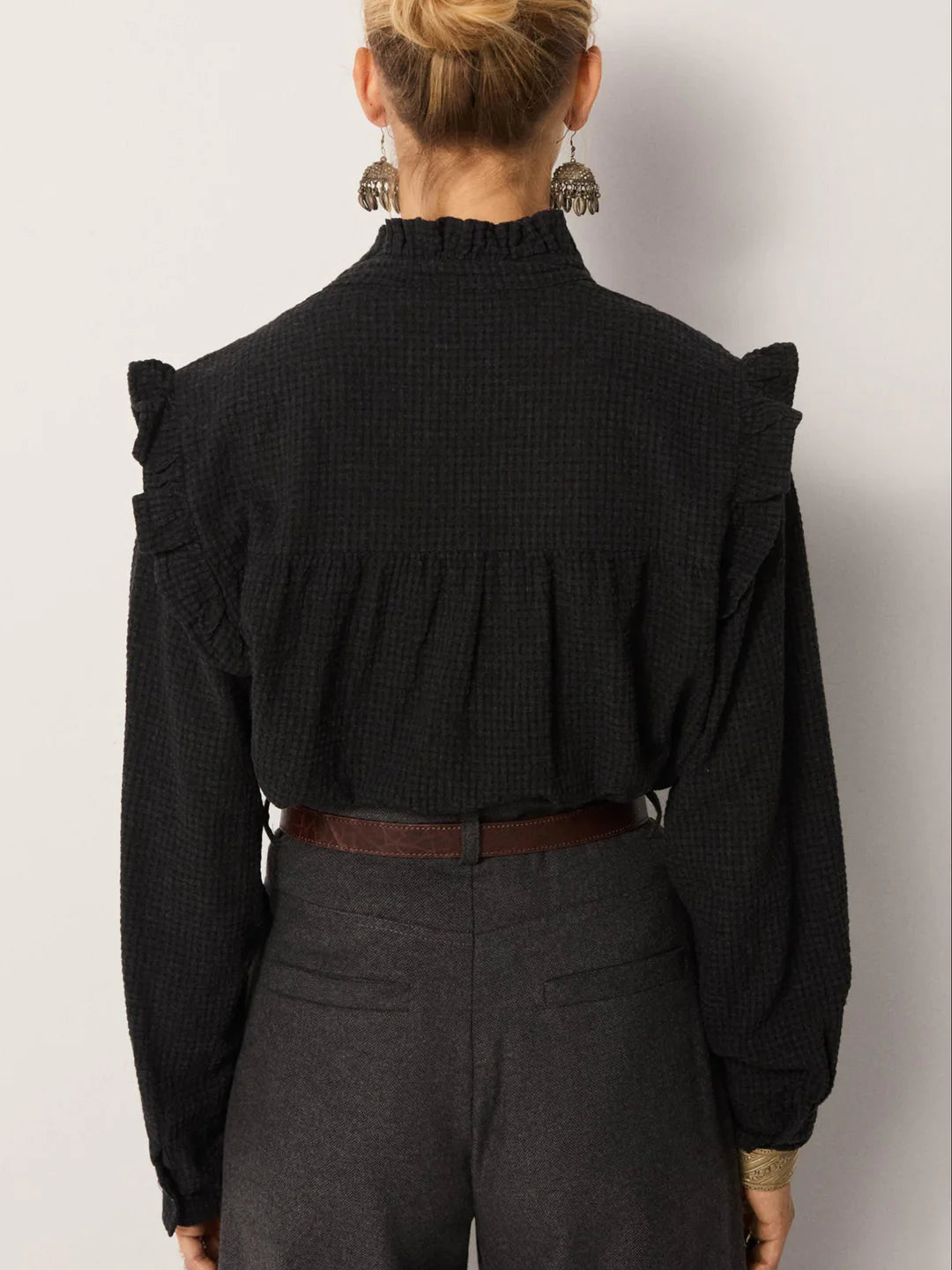 Bluse Capucine - Vichy Ash