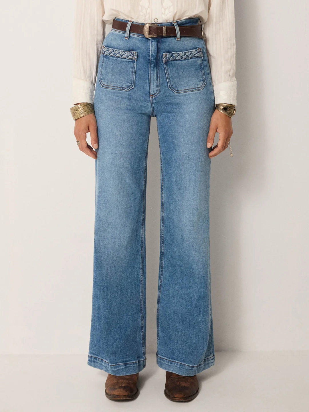 Bukse Giulietta - Light Blue Denim