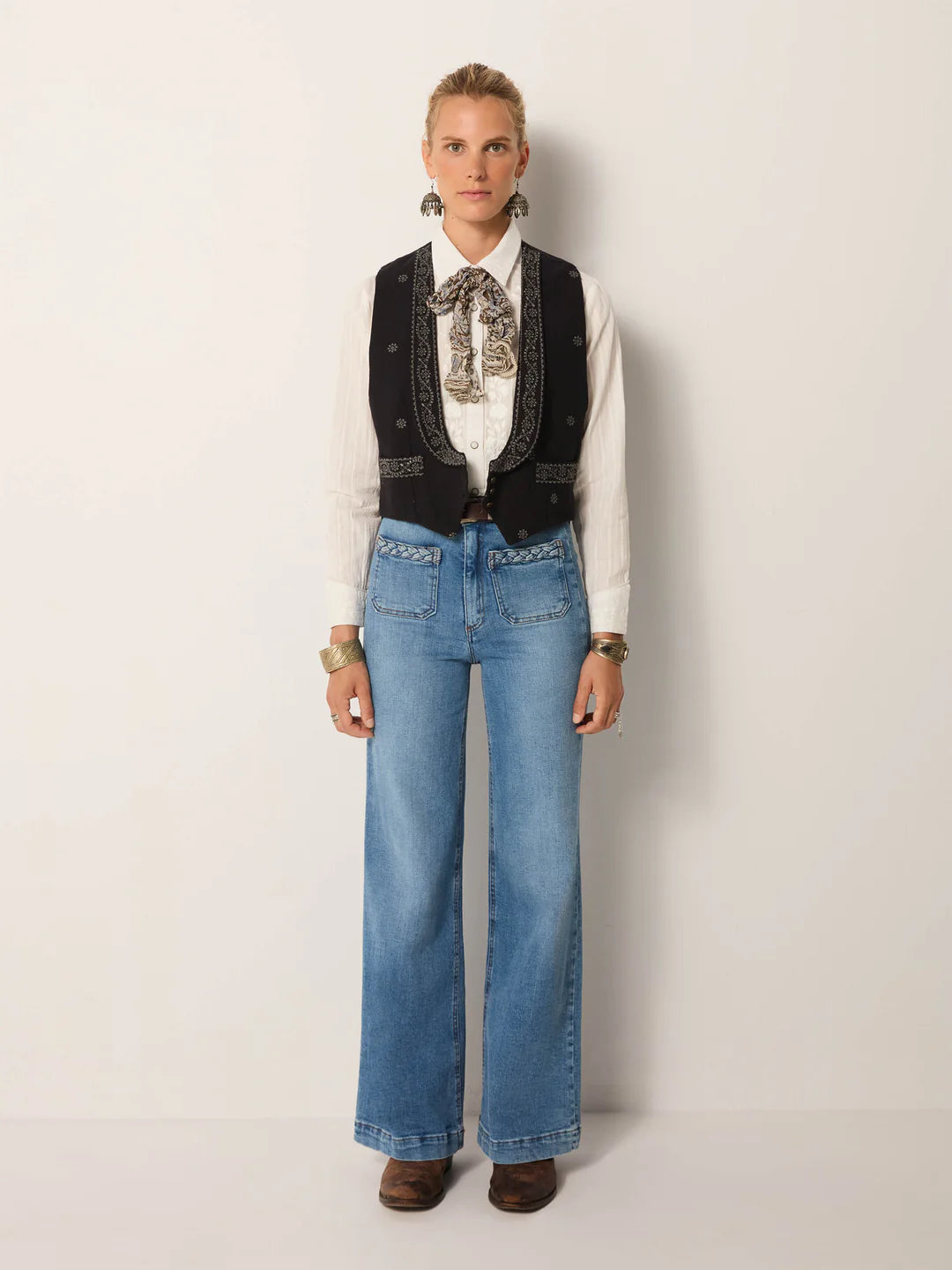 Bukse Giulietta - Light Blue Denim