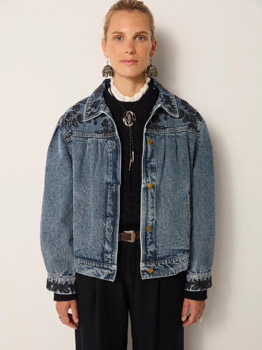 Jakke Wesley - Western Blue