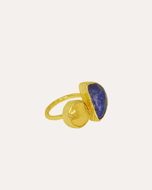 Ring Mina Lapis Cocktail Ring
