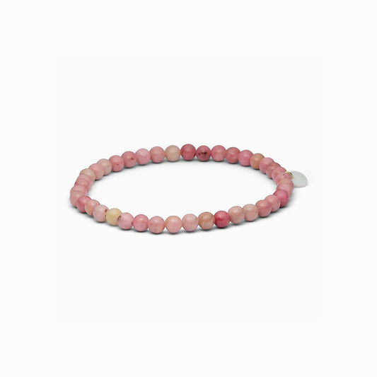 Petite Rhodonite Stretch armbånd - Balance Soï Copenhagen