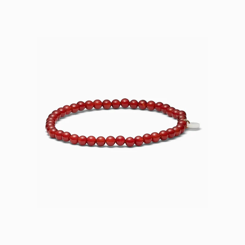 Petite Red Jade Stretch armbånd - Passion Soï Copenhagen