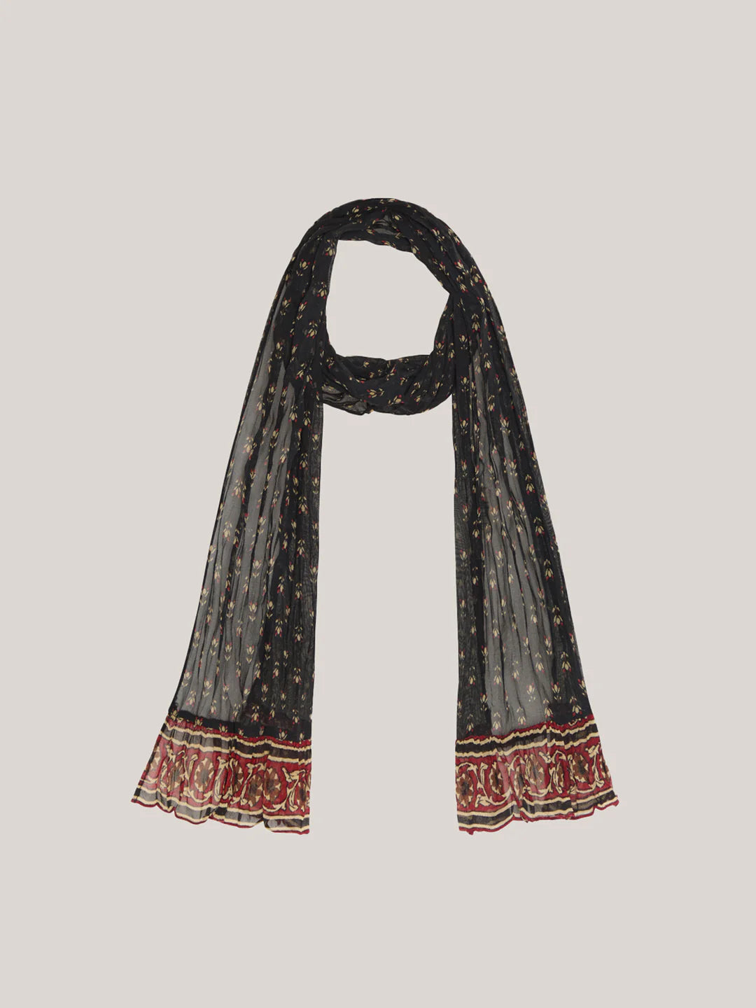 Skjerf Monet - Black Coffee