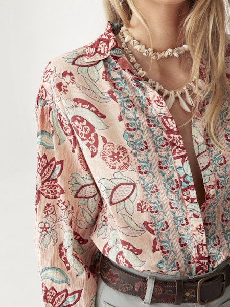 Bluse Tito Tropicana - Shrimp