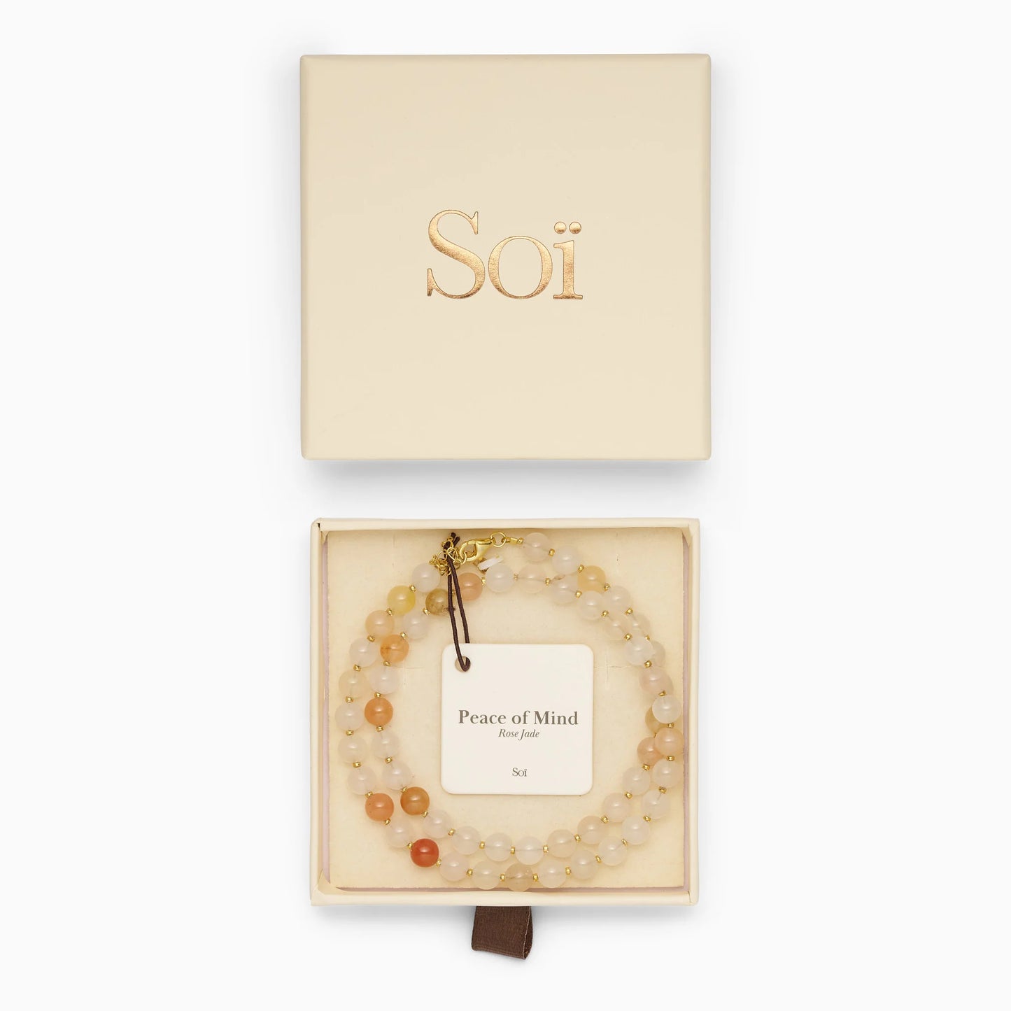 Hailey Rose Jade halssmykke - Peace of Mind Soï Copenhagen