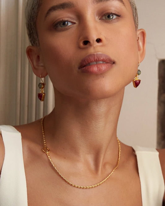 Smykke Thea Snake Chain Necklace