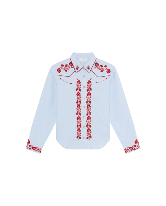 Bluse Jose - Ranch Blue