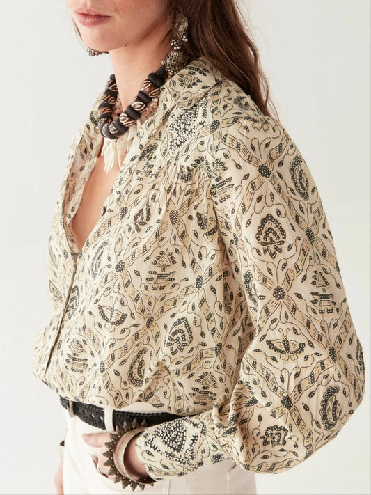 Bluse Anne - Java Vanilla