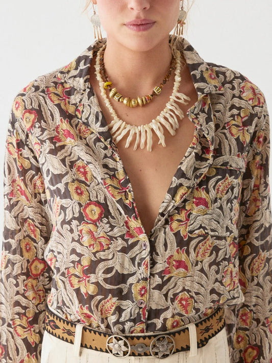 Bluse Dudu -Piña Colada