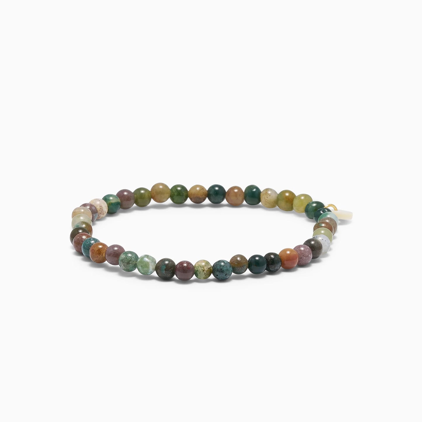 Petite Indian Agate Stretch armbånd - Strength Soï Copenhagen