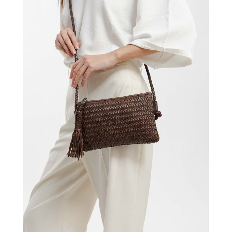 Leather cross bag BIBA Perkins