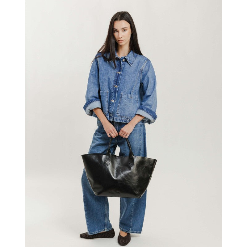 Leather handbag BIBA Beloit