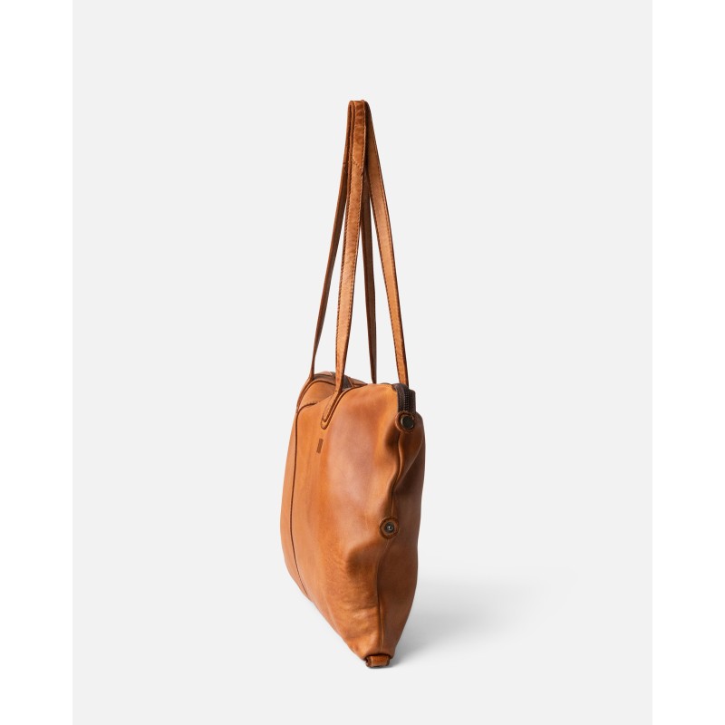Leather shoulder bag BIBA Hooper