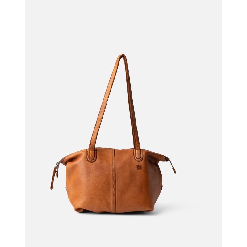 Leather shoulder bag BIBA Hooper