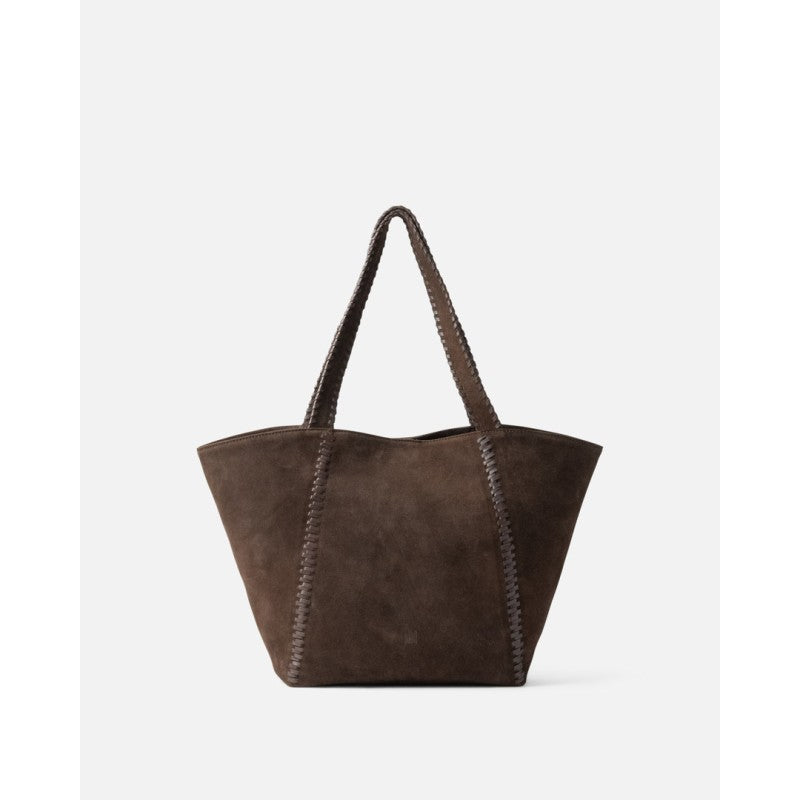 Leather shoulder bag BIBA Narrows