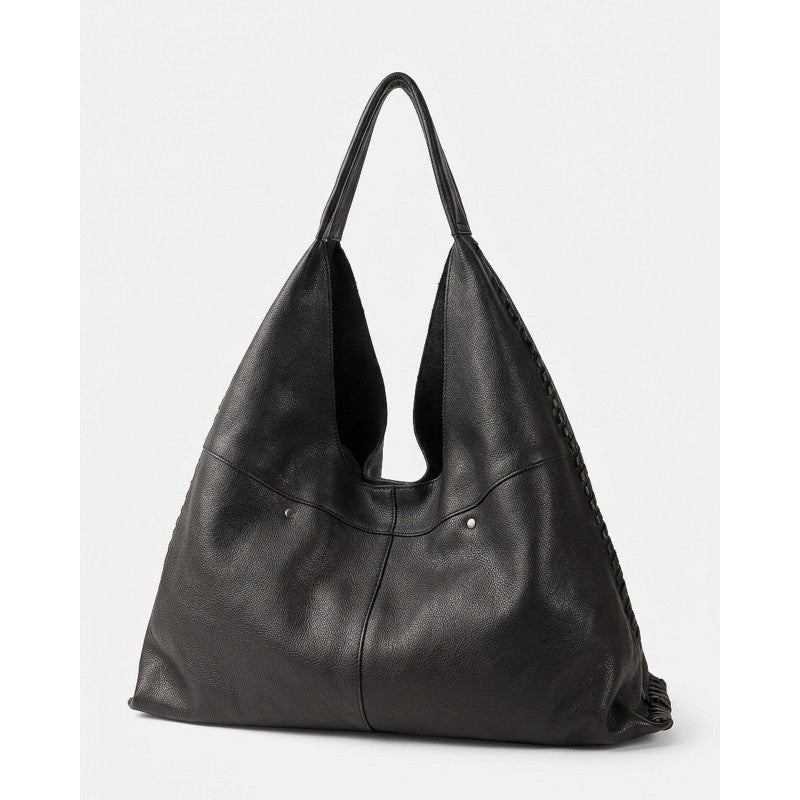 Leather shoulder bag BIBA Stockton