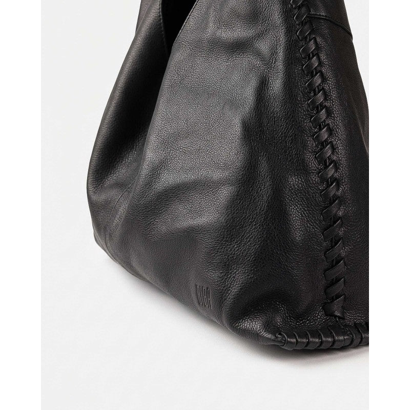 Leather shoulder bag BIBA Stockton