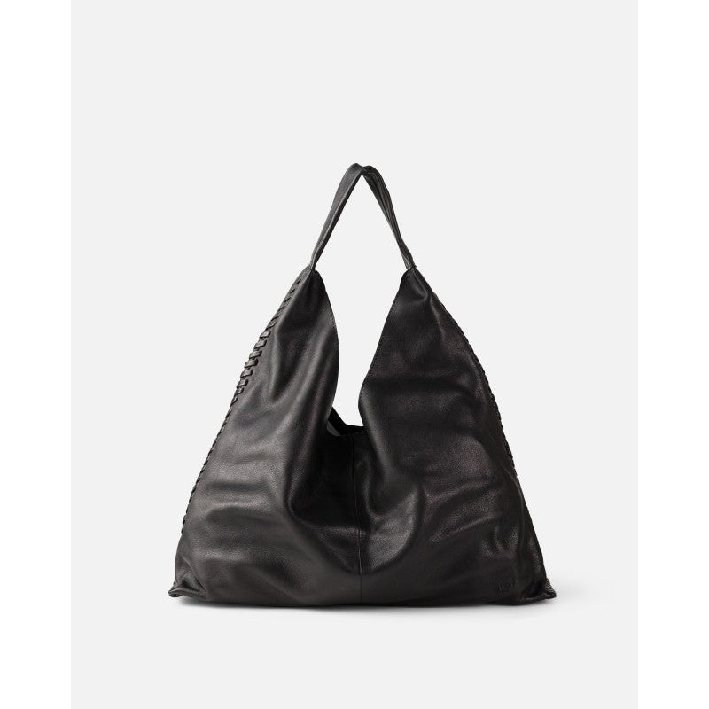 Leather shoulder bag BIBA Stockton