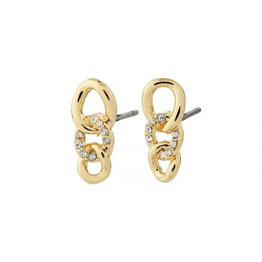 Øredobber WRENLEY øreringer gullbelagt