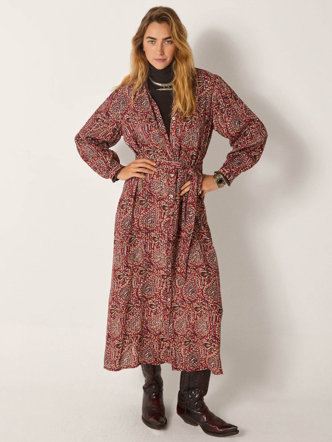 Kjole Aretha - Burnt Russet