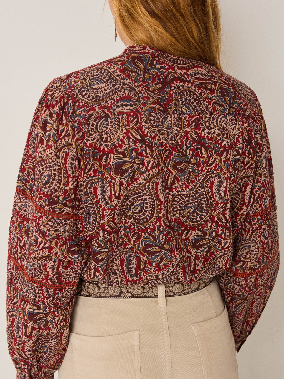 Bluse Serena - Burnt Russet