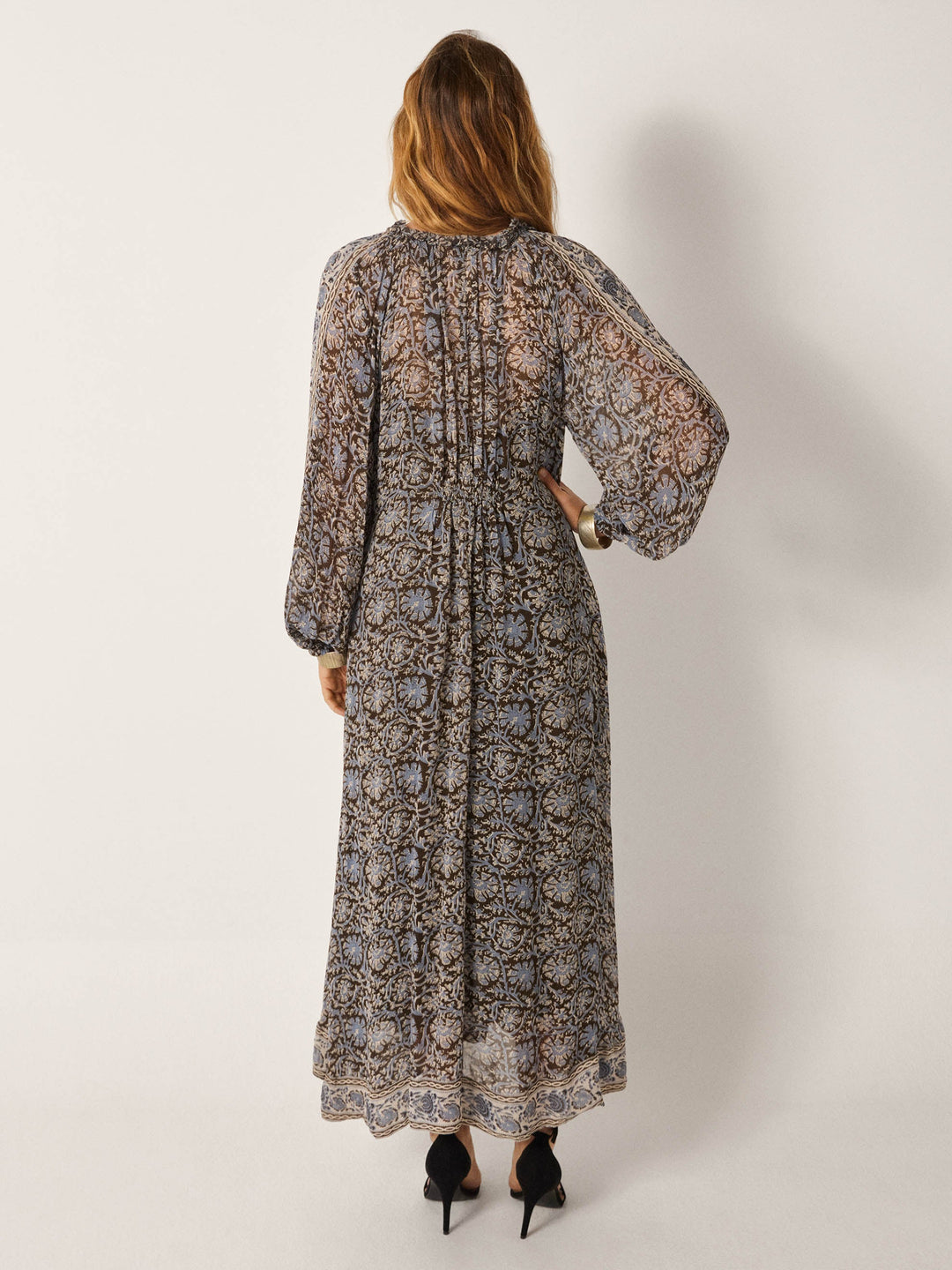 Kjole Gaia - Blue Orchid