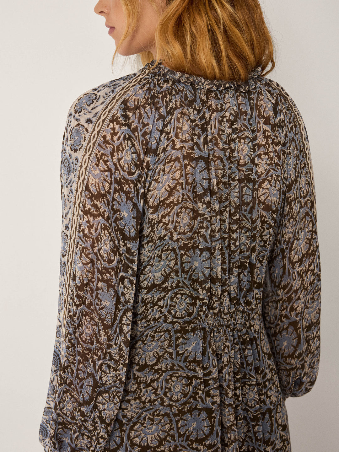 Kjole Gaia - Blue Orchid