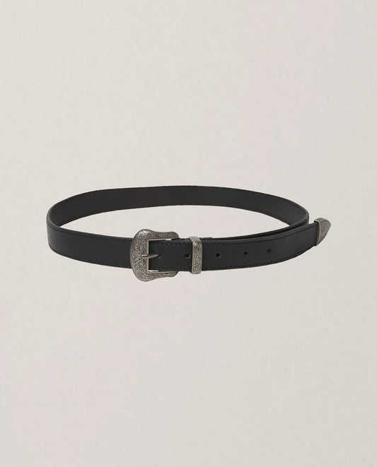 Belte Dakota - Black Silver