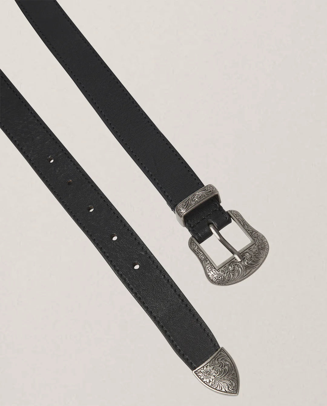 Belte Dakota - Black Silver