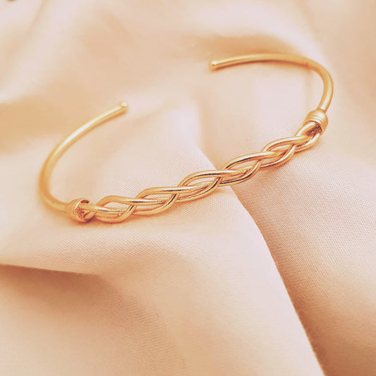 Armbånd Braided Gold